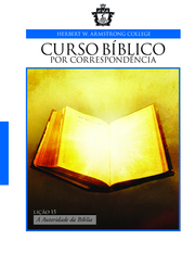 Lição 15: O Livro dos livros – A Bíblia Sagrada
