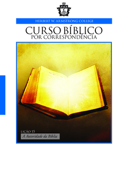Lição 15: O Livro dos livros – A Bíblia Sagrada